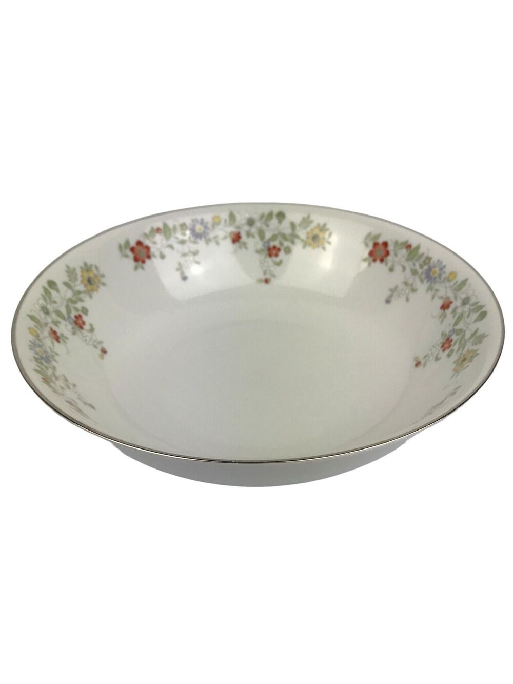 International China Cotillion York 3835 Serving Bowl 9'' Multicolor Floral Japan